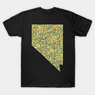 Nevada in Flowers T-Shirt